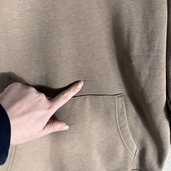 Scotch & Soda Relaxed Fit Graphic Hoodie NWT Men's Small Aspahlt Gray Sweatshirt - Picture 3 of 13